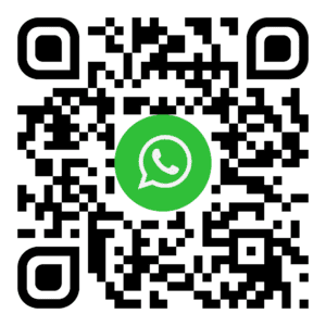 Per QR-Code kannst du uns via WhatsApp noch schneller erreichen.